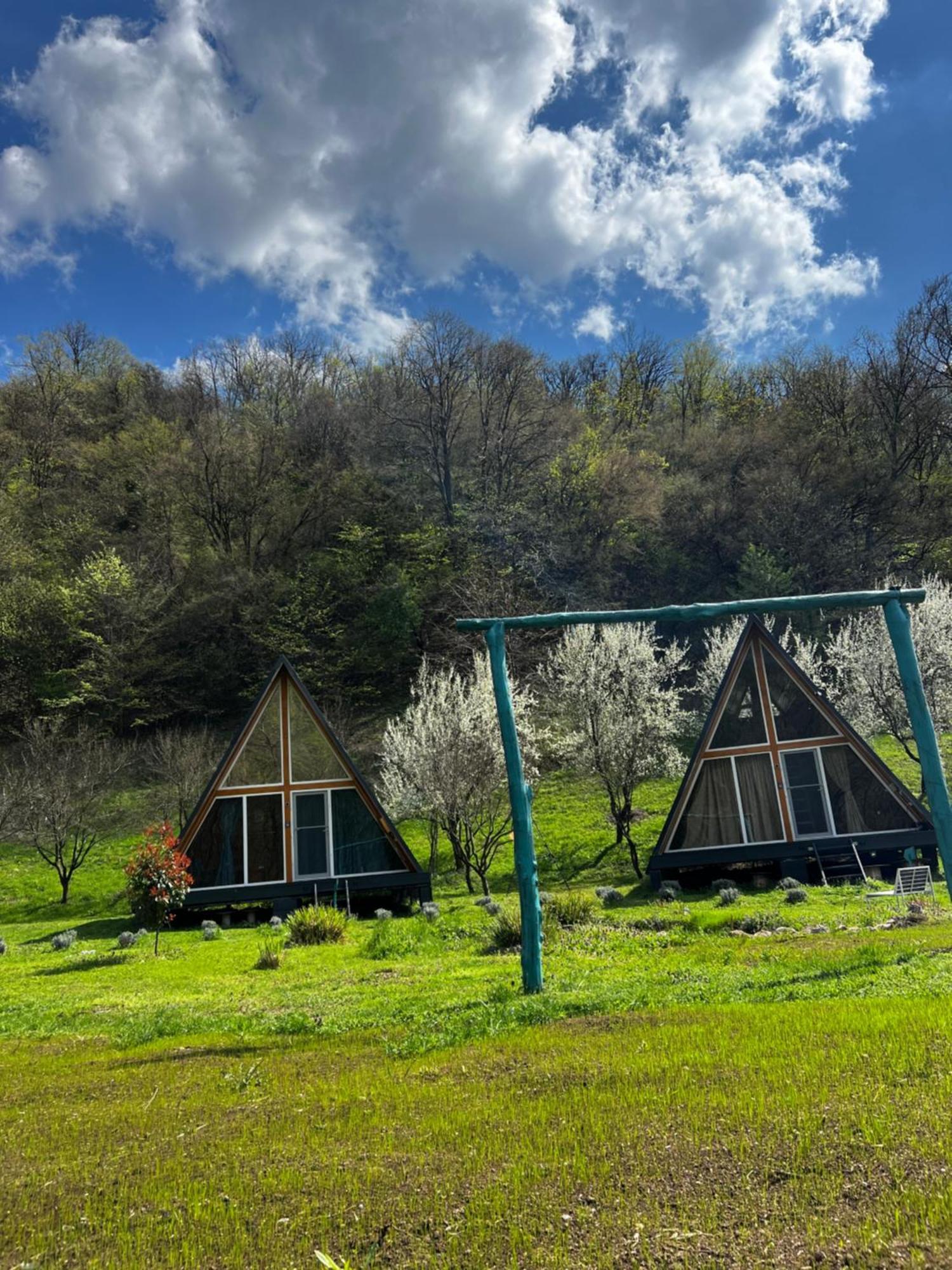 Cabane A-Frame Svinita Экстерьер фото